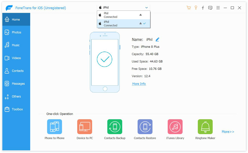 подключите как iphone, так и ipad