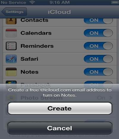 синхронизировать iphone с icloud