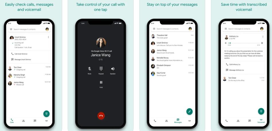 Google Voice на iPhone